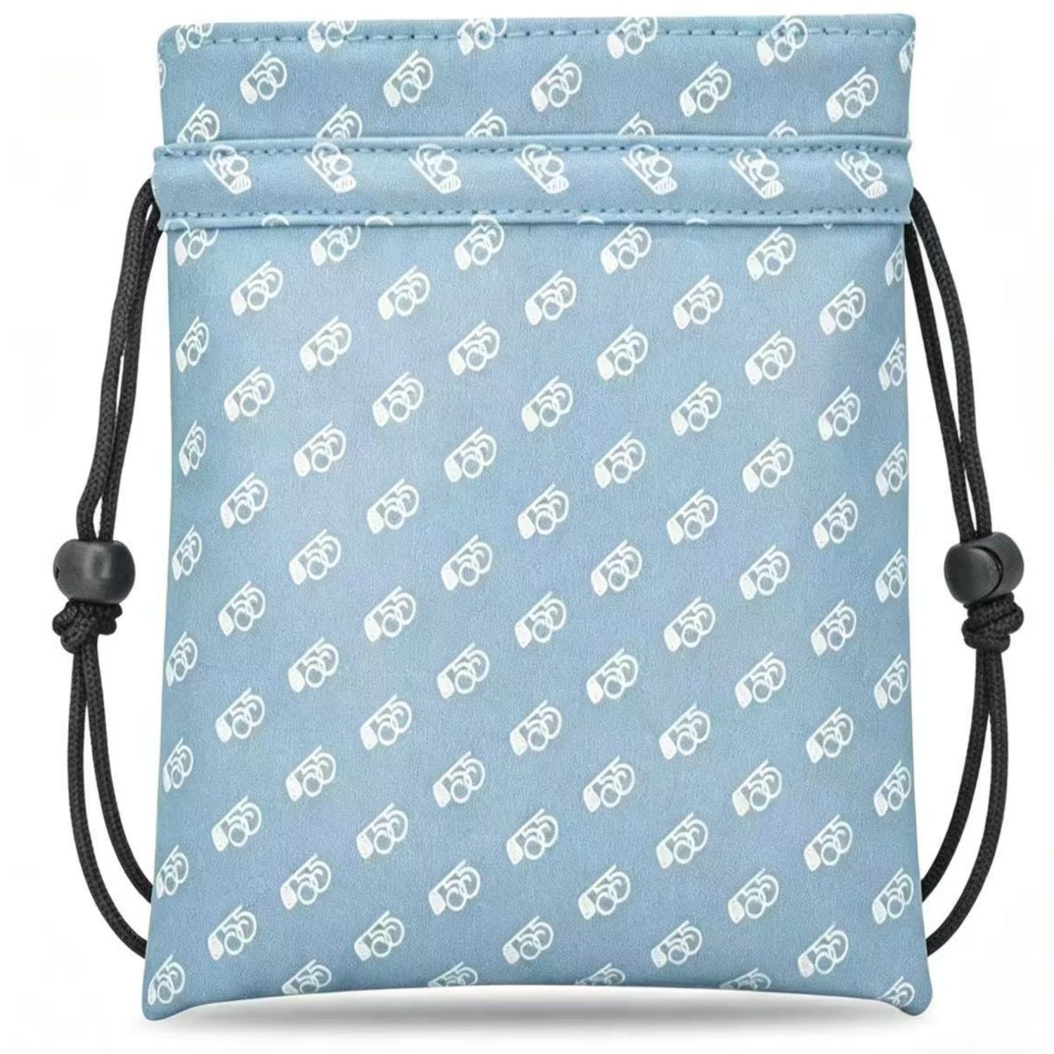 Golf Equipment Drawing - Bolsa Minimalista Azul para Itens de