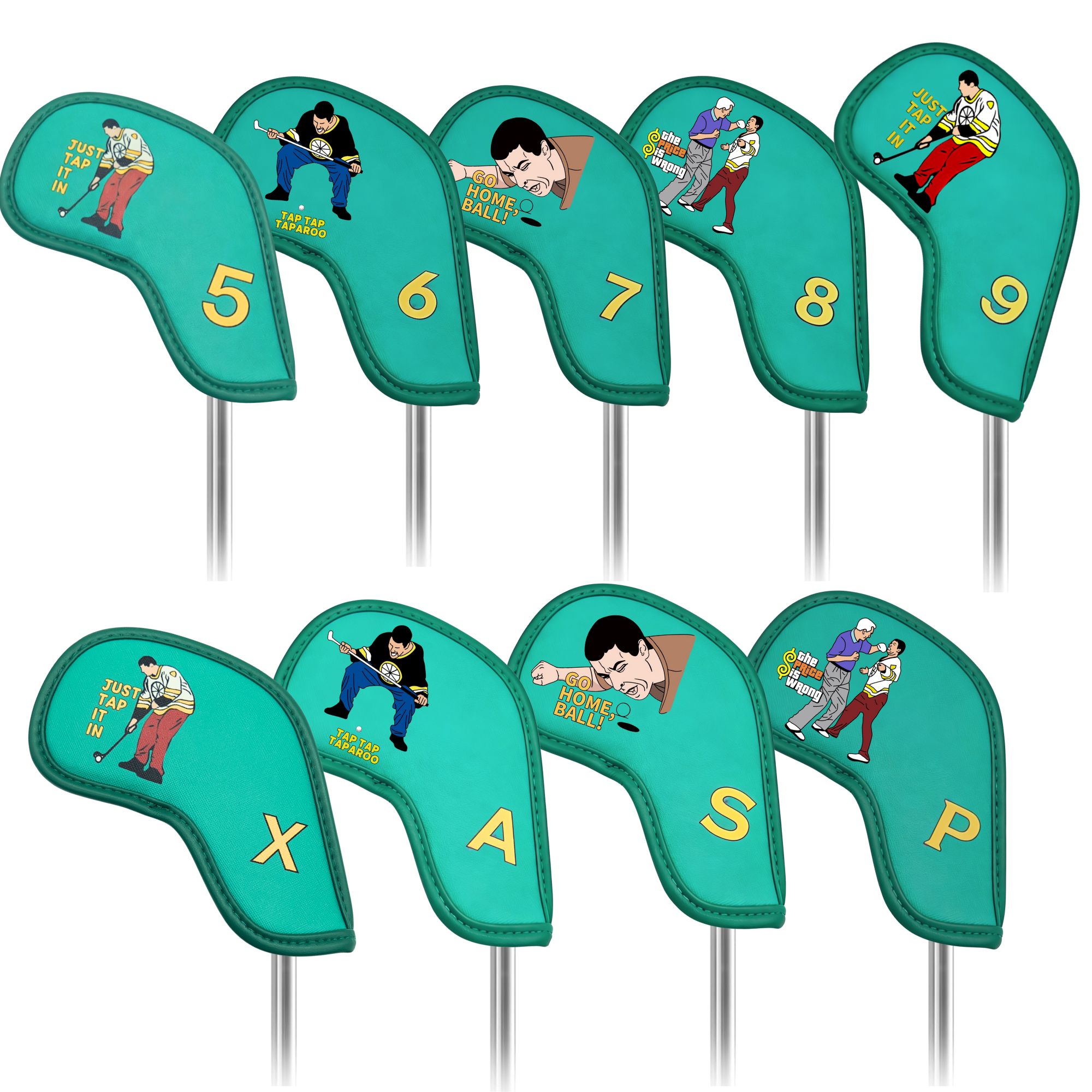 Golf Equipment Organizer - 9 capas para ferros de golfe
