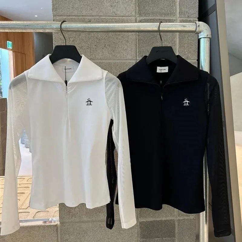 Camisa Polo de Manga Longa par - Golf Equipment For Women avaliação e preço