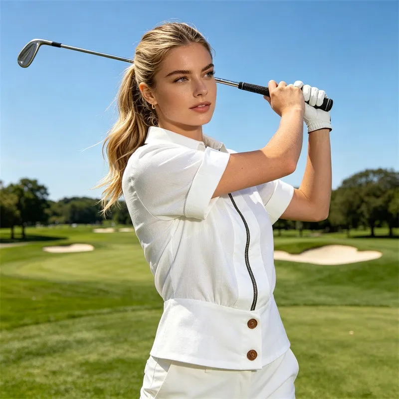 Nova Camisa Polo Feminina Core - Golf Equipment For Women avaliação e preço