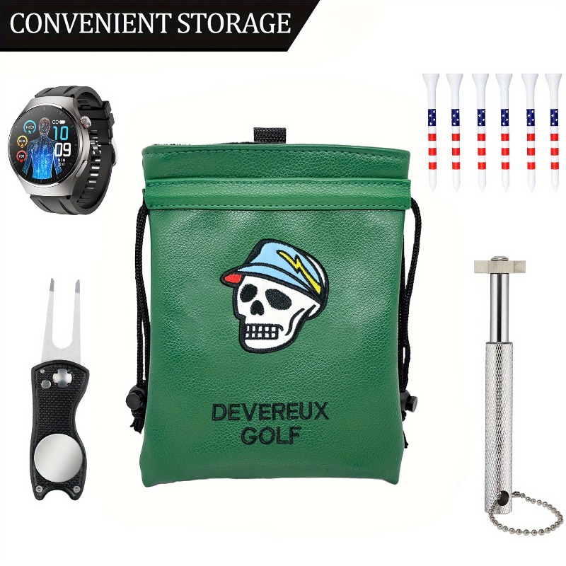 Bolsa portátil verde para iten - Golf Equipment Drawing avaliação e preço