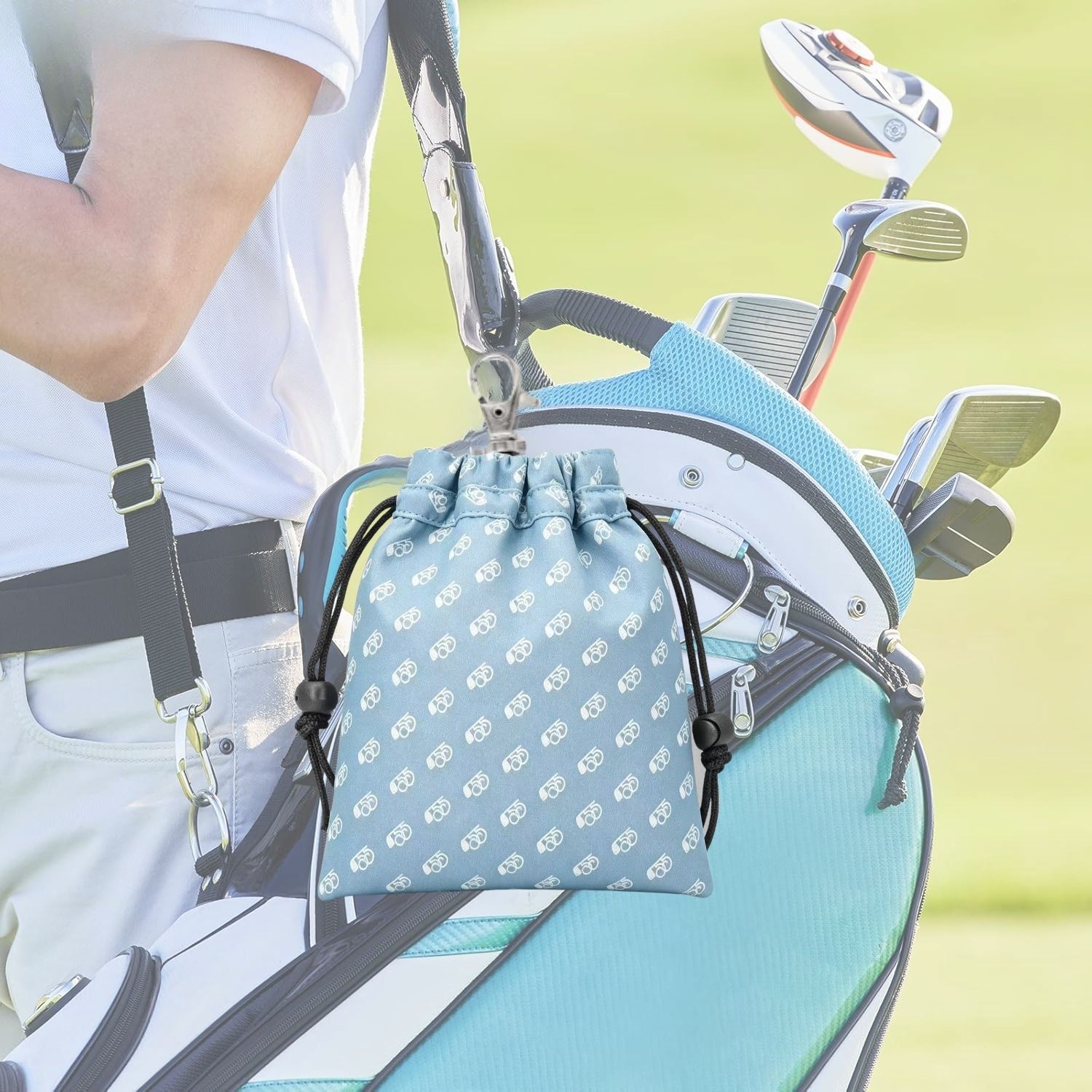 Bolsa Minimalista Azul para It - Golf Equipment Drawing avaliação e preço
